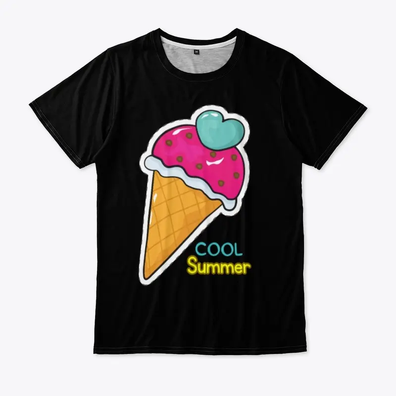  Cool Summer Cone: Apparel & Stickers"