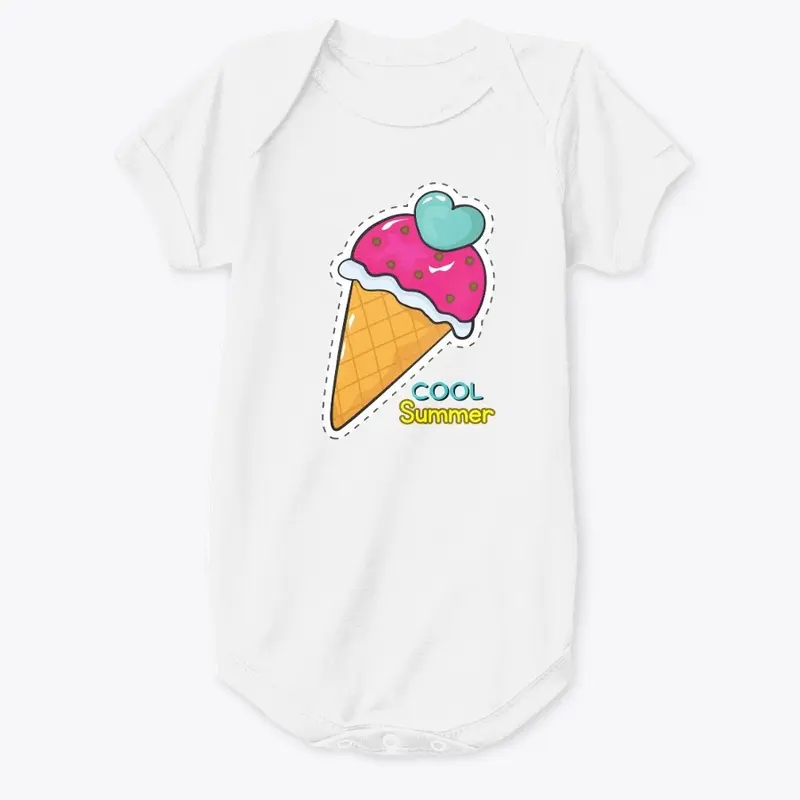  Cool Summer Cone: Apparel & Stickers"