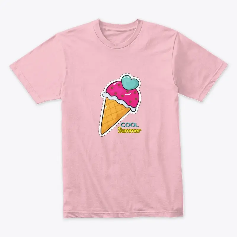  Cool Summer Cone: Apparel & Stickers"