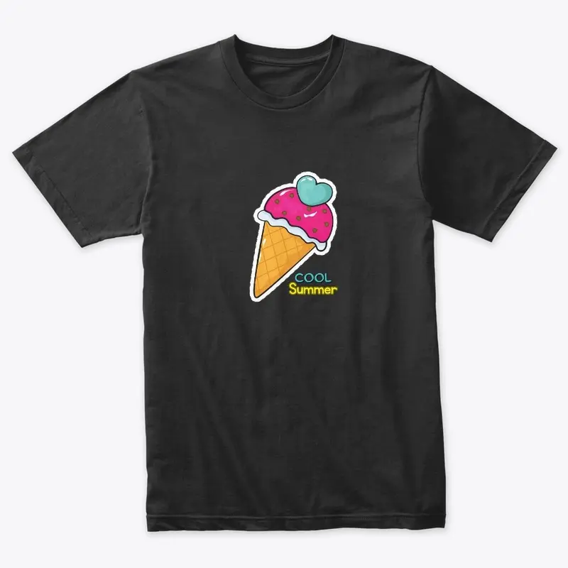  Cool Summer Cone: Apparel & Stickers"